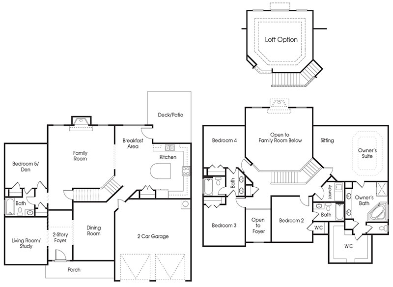 Meyerson single-family floor plan