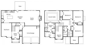 Crawford single-family floor plan.