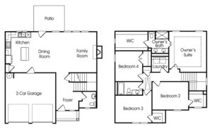 Somerbrook single-family floor plan
