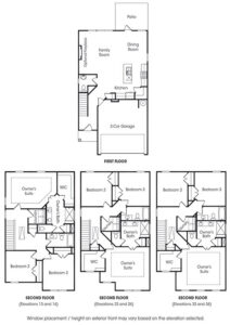 Morningside single-family floor plan at Old Mill community in Calhoun, Georgia