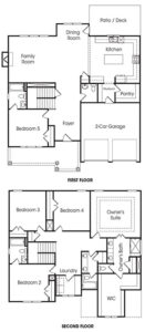 Willow Cove’s Windsor single-family floor plan