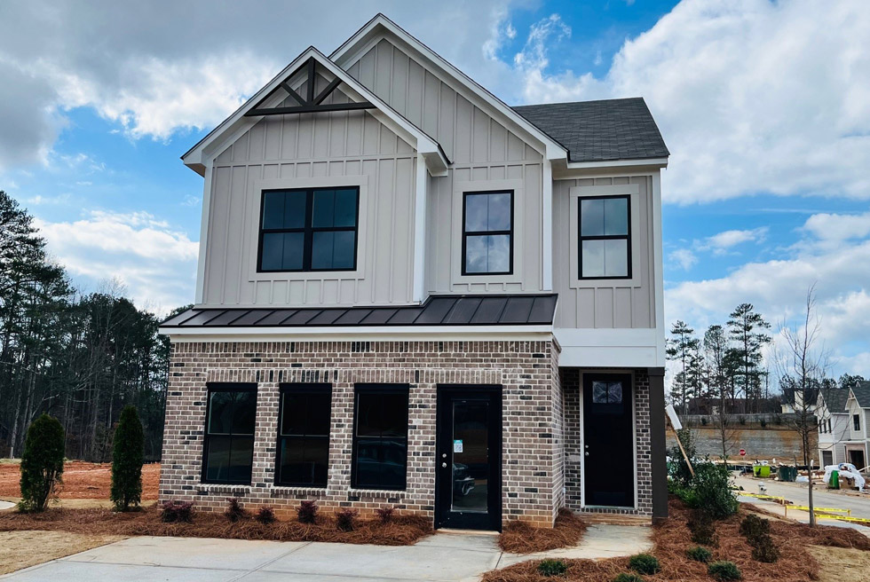 Venture Communities' model home at the Crestwood single-family home community.