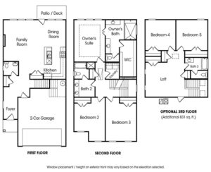 Crestwood’s Cherokee single-family floor plan